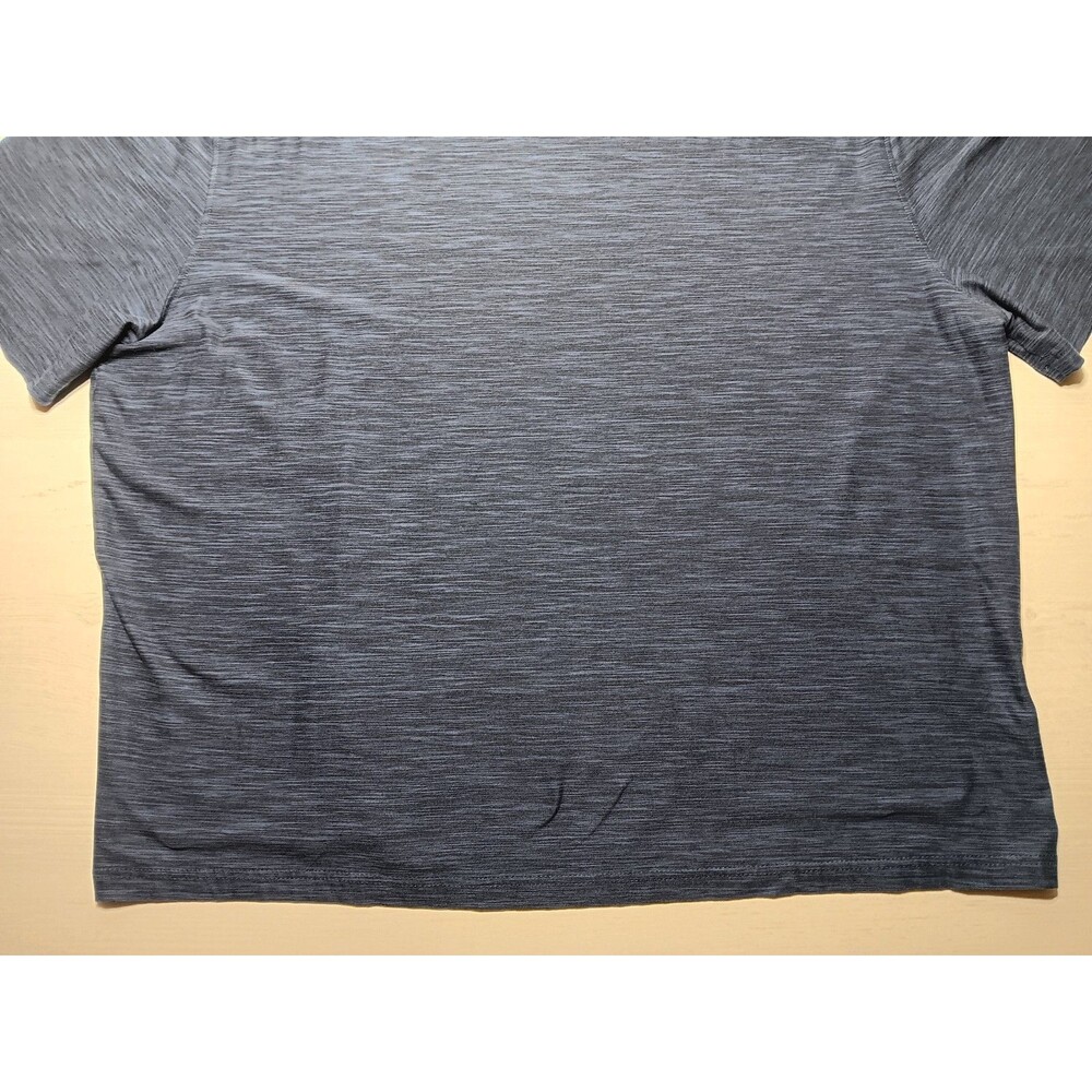 LEG3ND Legend Breathe Men’s T-Shirt Performance Top Heathered Blue Size 3X - Picture 7 of 15